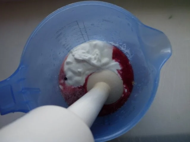 Bananenblaubeersorbet mit Granatapfel - Rezept - Bild Nr. 5