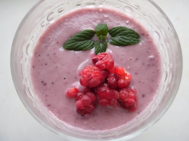 Bananenblaubeersorbet mit Granatapfel - Rezept - Bild Nr. 7