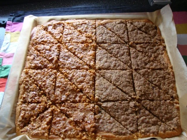 Mandel- und Nussecken - Rezept