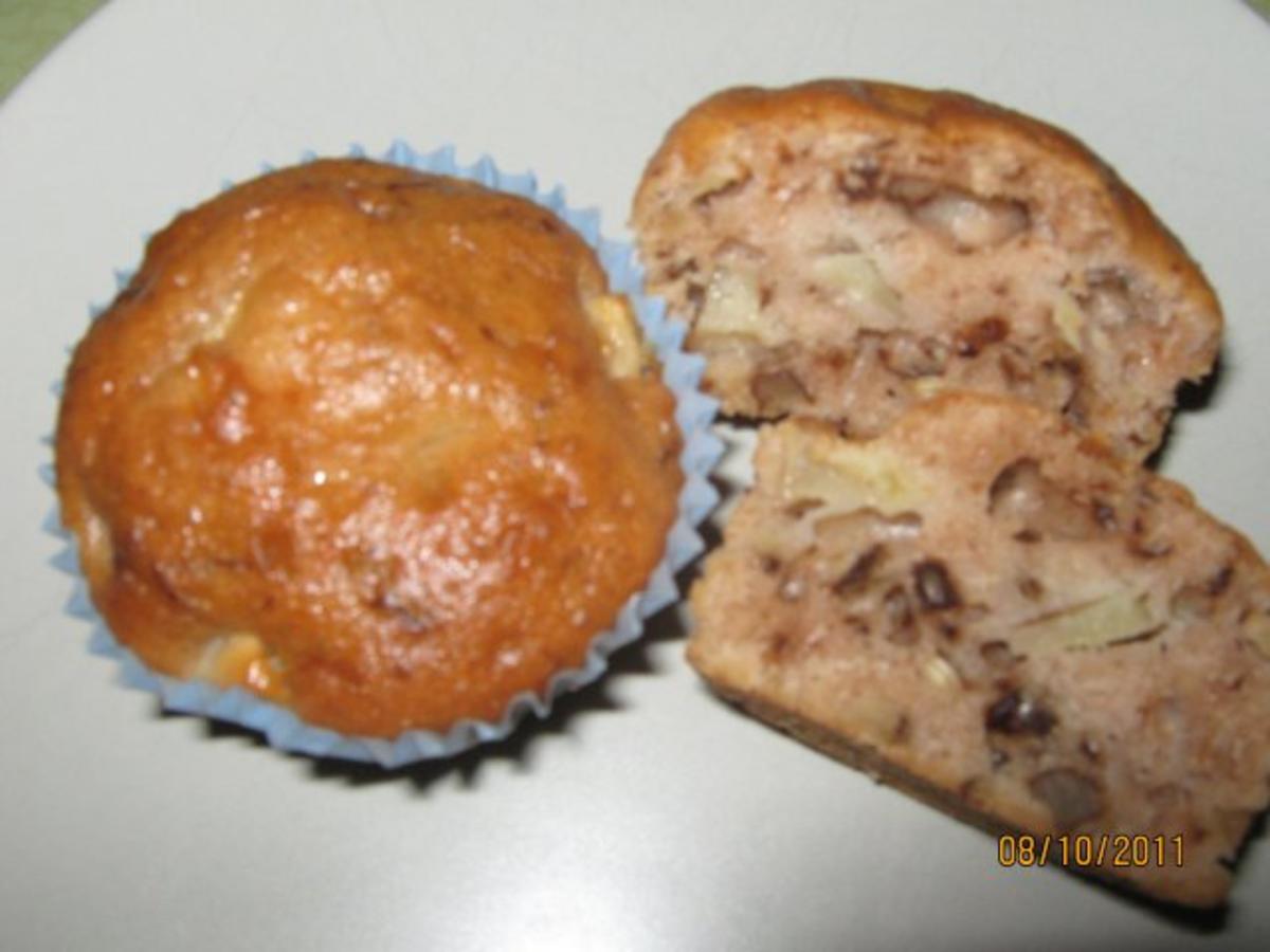 Bilder für Apfel-Zimt-Muffins - Rezept