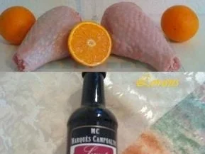 Putenkeule  in Málaga Orangen Sause - Rezept - Bild Nr. 2