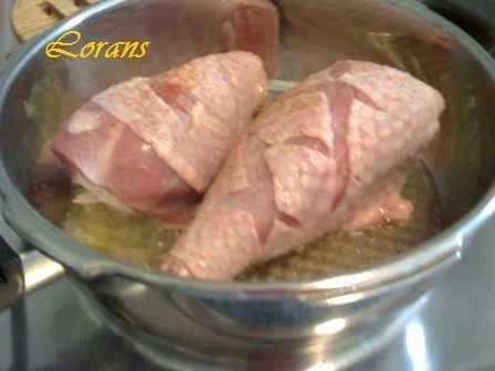 Putenkeule  in Málaga Orangen Sause - Rezept - Bild Nr. 6