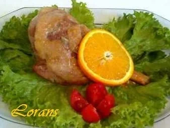 Putenkeule  in Málaga Orangen Sause - Rezept - Bild Nr. 7