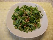 Rezept: Feldsalat mit Dörrfleisch Feldsalat mit Dörrfleisch - Rezept