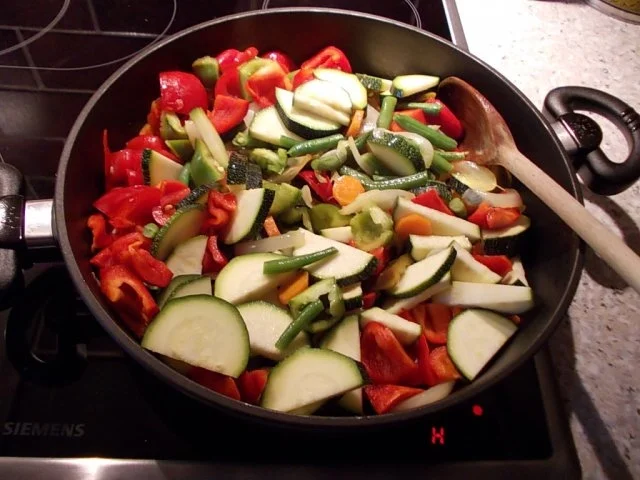 Rezept: Buntes Pfannengemüse Bild Nr. 5 Buntes Pfannengemüse - Rezept - Bild Nr. 5