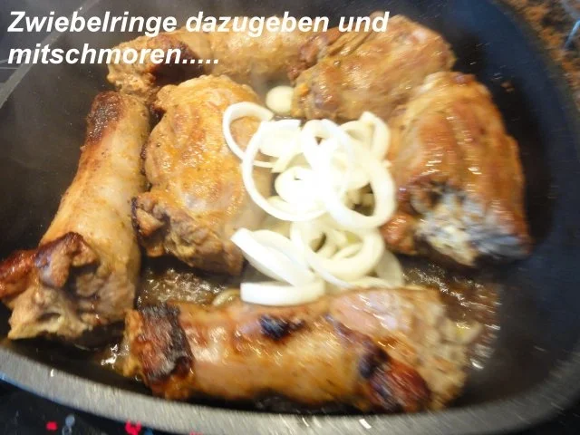 Geflügel:    PUTENHALS  pikant geschmort - Rezept - Bild Nr. 4