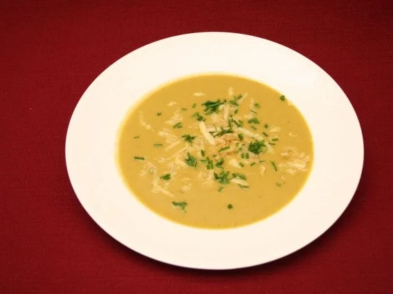 Apfelcrèmesuppe mit Curry - Rezept