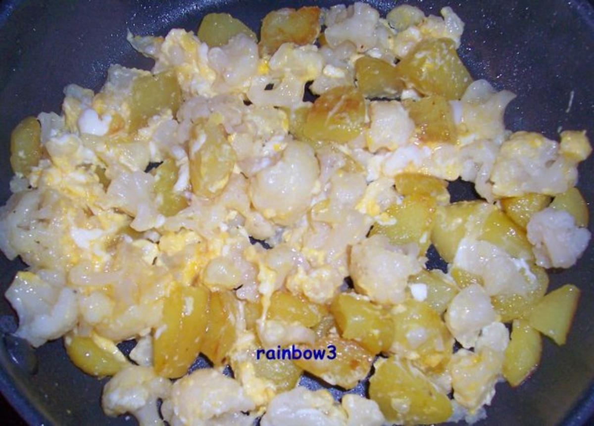Kochen: Bratkartoffeln mit Blumenkohl - Rezept