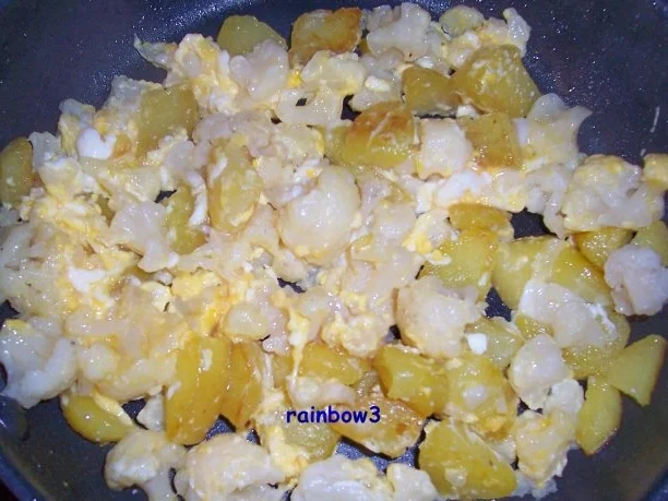 Kochen: Bratkartoffeln mit Blumenkohl - Rezept