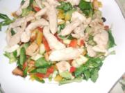 Salat  knackig und frisch - Rezept