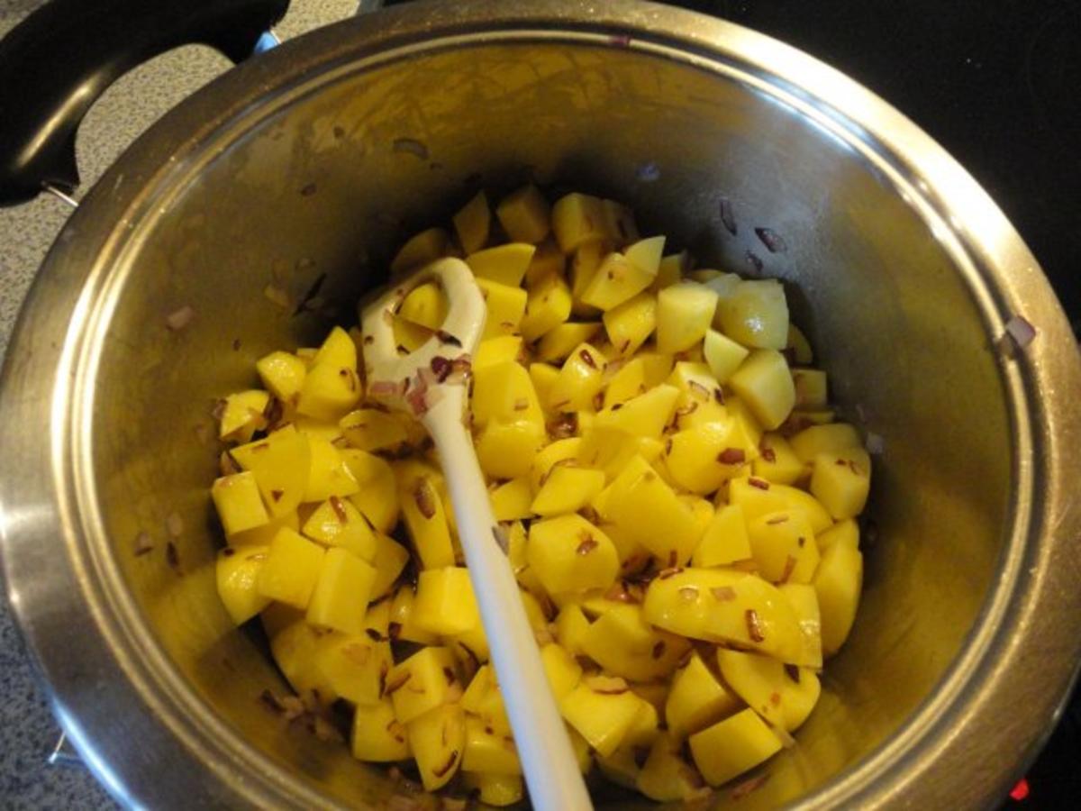 samtige Kartoffel Suppe mit Steinpilzen - Rezept - Bild Nr. 4