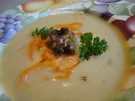 samtige Kartoffel Suppe mit Steinpilzen - Rezept