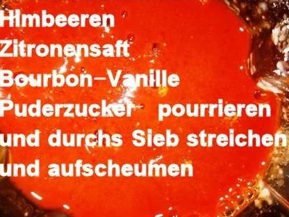 Rezept: Kastanien-Kuchen auf Himbeer-Spiegel und Créme-Frâiche Bild Nr. 12 Kastanien-Kuchen auf Himbeer-Spiegel und Créme-Frâiche - Rezept - Bild Nr. 12