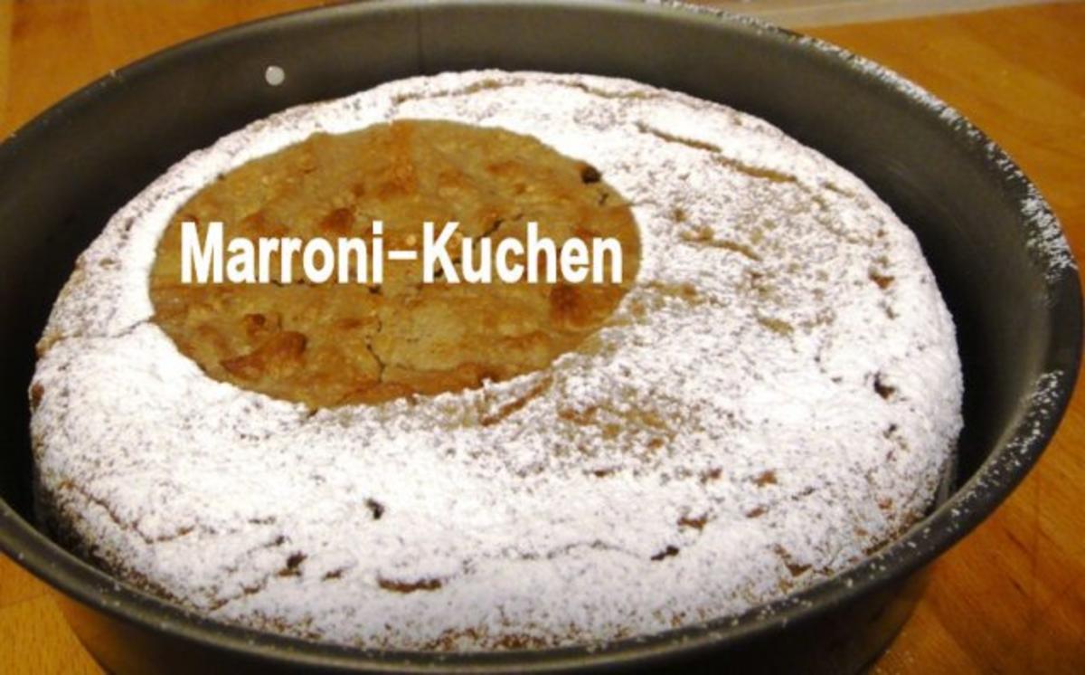 Kastanien-Kuchen auf Himbeer-Spiegel und Créme-Frâiche - Rezept - Bild Nr. 13