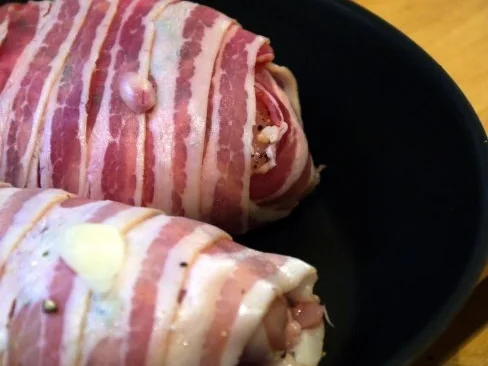 Rezept: Hähnchenbrust, gefüllt mit Ziegenkäse und frischen Feigen, dazu Kürbispüree Bild Nr. 7 Hähnchenbrust, gefüllt mit Ziegenkäse und frischen Feigen, dazu Kürbispüree - Rezept - Bild Nr. 7