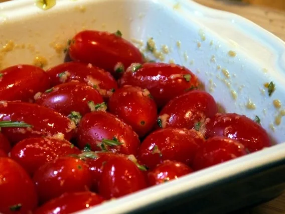 Rezept: Hähnchenbrust, gefüllt mit Ziegenkäse und frischen Feigen, dazu Kürbispüree Bild Nr. 8 Hähnchenbrust, gefüllt mit Ziegenkäse und frischen Feigen, dazu Kürbispüree - Rezept - Bild Nr. 8