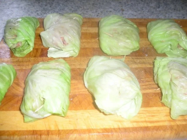 Rezept: Krautrouladen Bild Nr. 6 Krautrouladen - Rezept - Bild Nr. 6