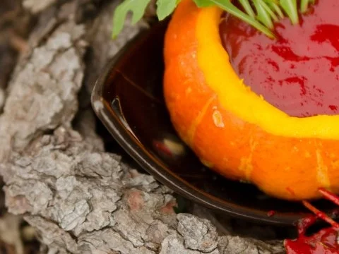 Kürbis-Rote Beete Suppe mit Whisky - Rezept