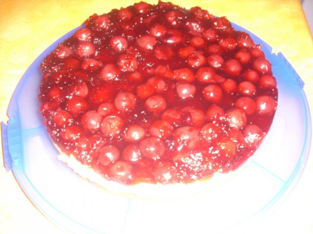 Kirsch-Vanillecreme-Torte - Rezept - Bild Nr. 8