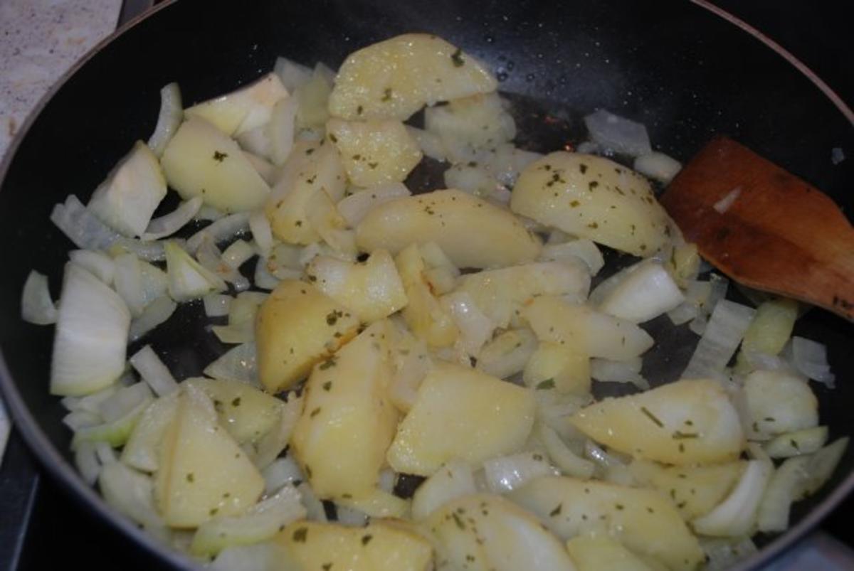 Bratkartoffeln mit Hackfleisch - Rezept - Bild Nr. 3