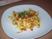 Rezept: Nudeln mit Kürbis Nudeln mit Kürbis - Rezept