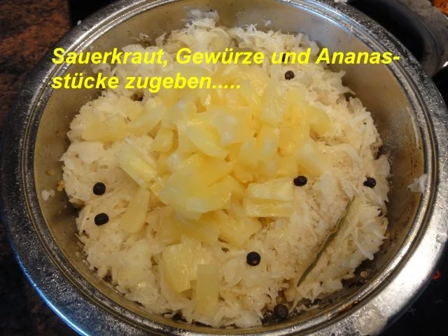 Gemüse:   ANANAS-SAUERKRAUT - Rezept - Bild Nr. 4