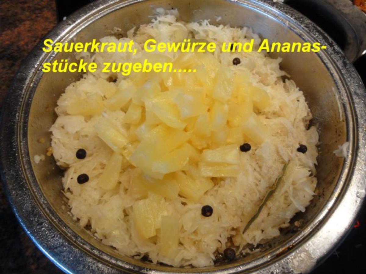 Gemüse: ANANAS-SAUERKRAUT - Rezept mit Bild - kochbar.de