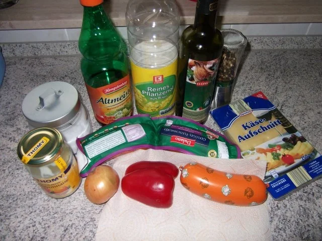 Lyonersalat mit Paprika Dieter´s Art - Rezept - Bild Nr. 2