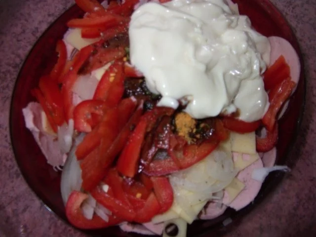 Lyonersalat mit Paprika Dieter´s Art - Rezept - Bild Nr. 6