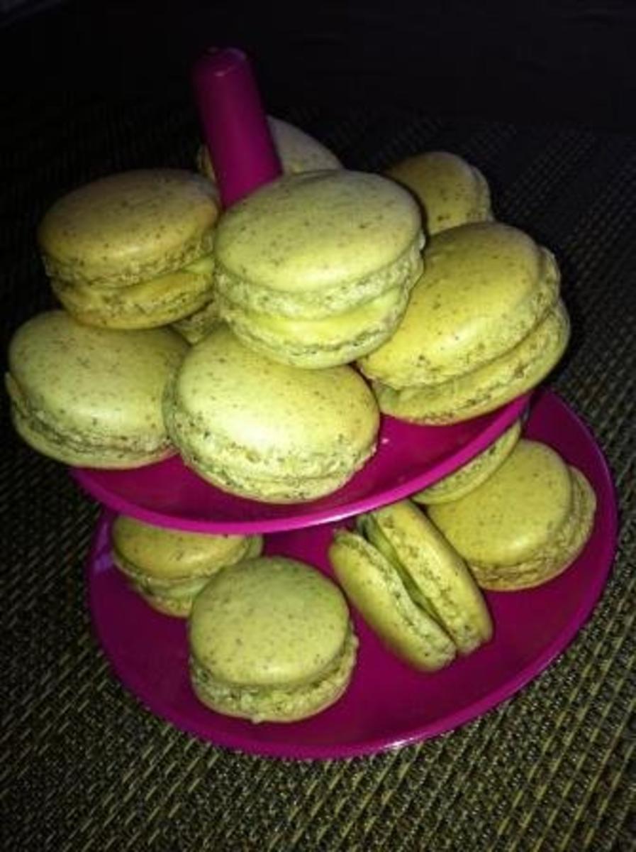 Bilder für Matcha Macarons - Rezept