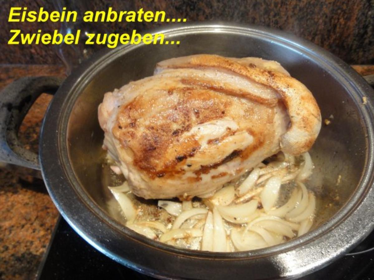 Fleisch:   EISBEIN geschmort - Rezept - Bild Nr. 3