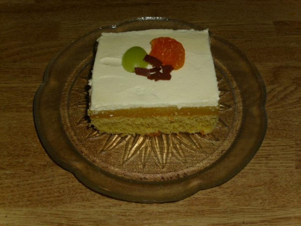 Mandarinen-Schnitten - Rezept mit Bild - kochbar.de Mandarinen-Schnitten - Rezept mit Bild - kochbar.de