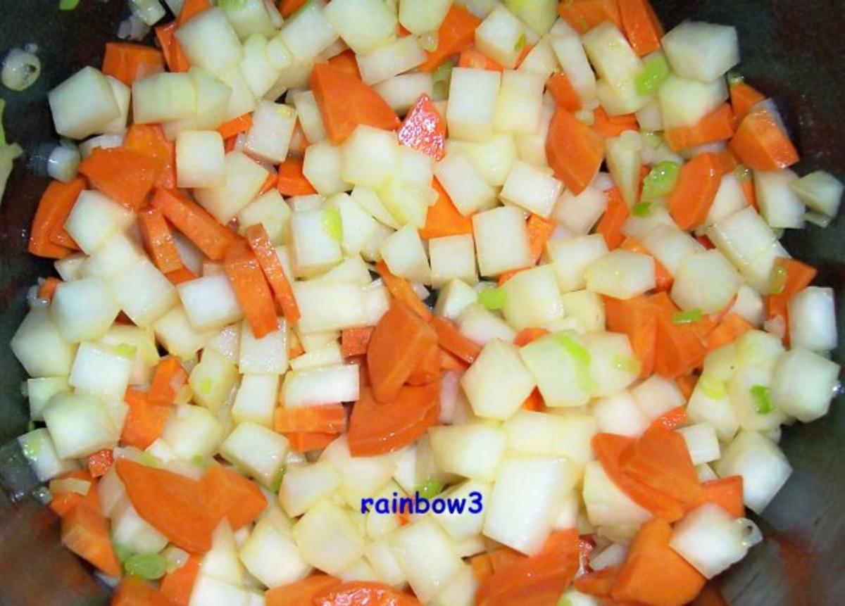 Kochen: Gemüsesuppe, einfach - Rezept - Bild Nr. 3