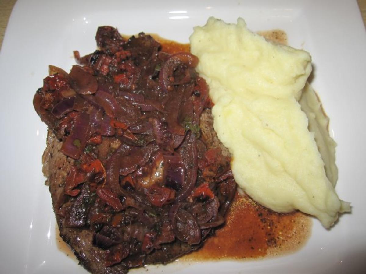 Steak mit Tomaten und Balsamico - Rezept - Bild Nr. 2