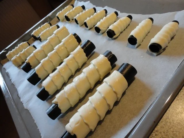 Schaumrollen mit Zwetschgen Sahne - Rezept - Bild Nr. 5