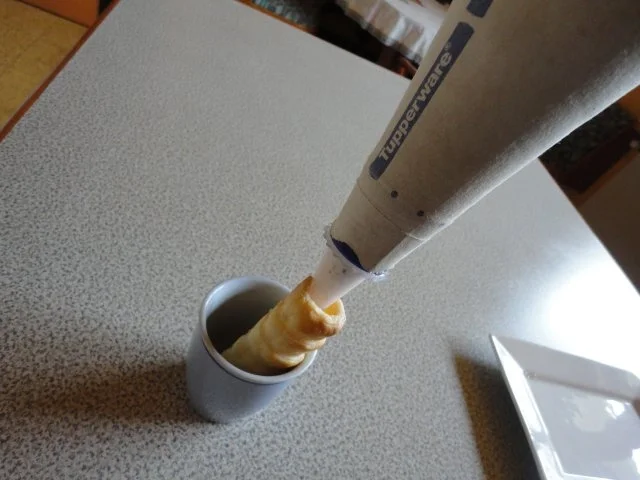 Schaumrollen mit Zwetschgen Sahne - Rezept - Bild Nr. 9