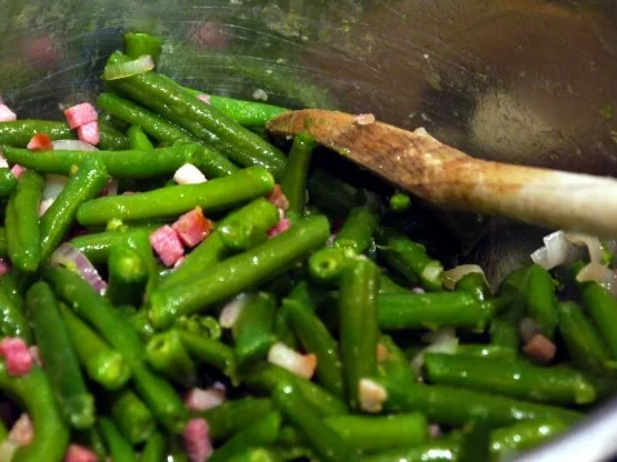 Würziger Viktoriabarsch mit Schmandbohnen und gebratenen Drillingen - Rezept - Bild Nr. 6