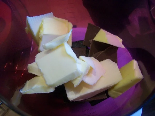 Rezept: Schokomuffins mit Sahnehaube Bild Nr. 3 Schokomuffins mit Sahnehaube - Rezept - Bild Nr. 3