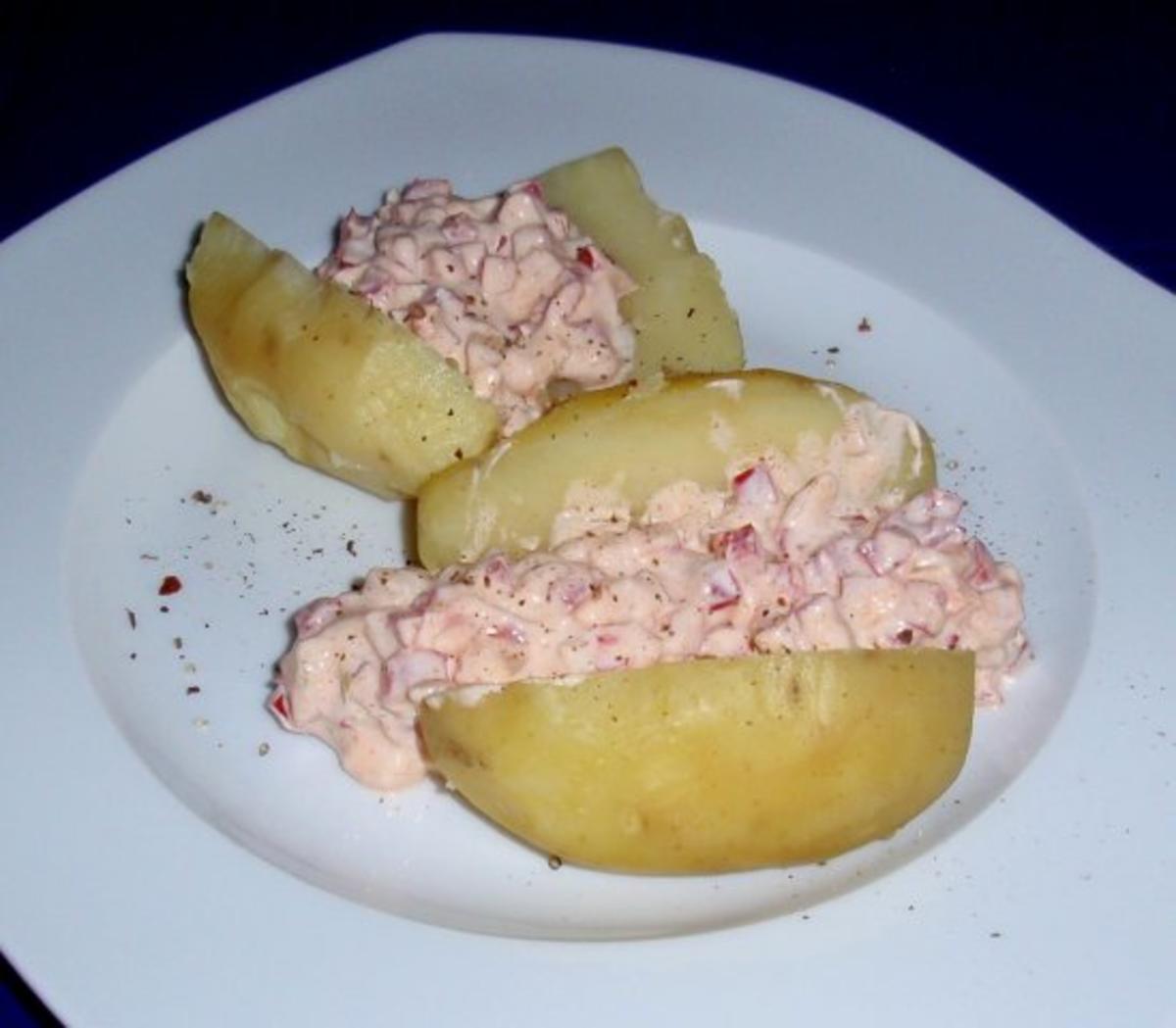 Würziger Quark mit Pellkartoffeln - Rezept - Bild Nr. 6