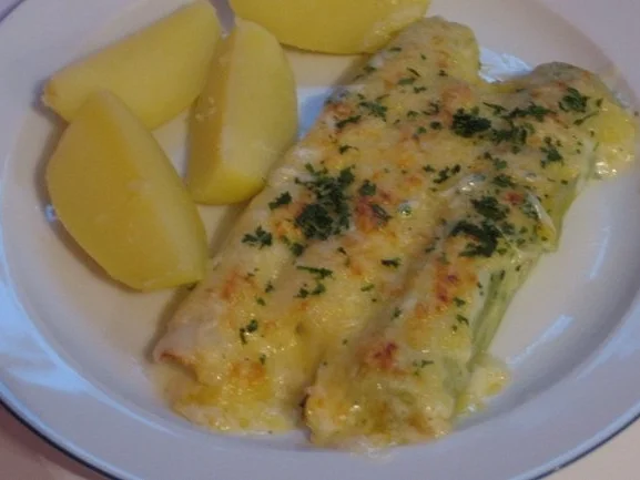 Lauch überbacken - Rezept