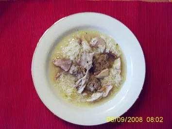 Rezept: Hühnersuppe mit Finzel Hühnersuppe mit Finzel - Rezept