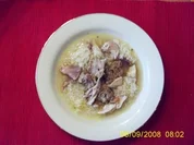 Hühnersuppe mit Finzel - Rezept