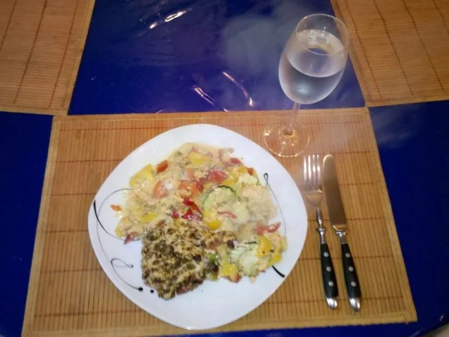 Gemüse: Schicht-Gemüse-Auflauf - Rezept