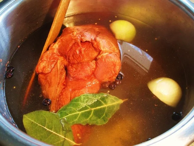 Geräucherte Schweineschulter ... - Rezept - Bild Nr. 5