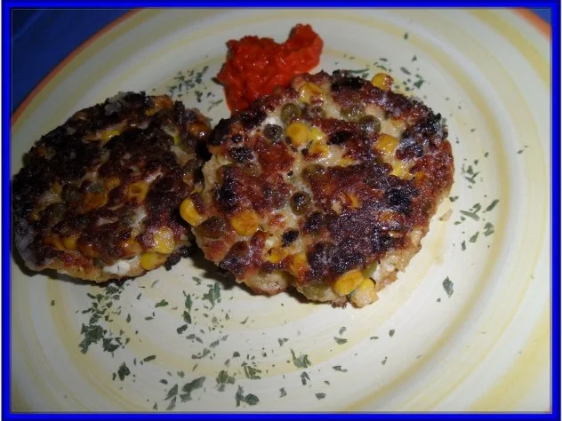 Hüttenkäse-Taler mit Gemüse - Rezept - Bild Nr. 3