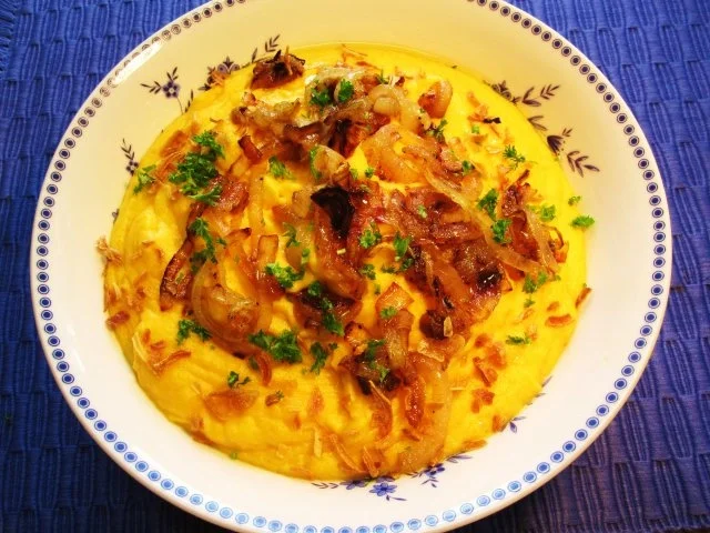 Möhren-Püree mit Butterzwiebelchen ... - Rezept - Bild Nr. 7