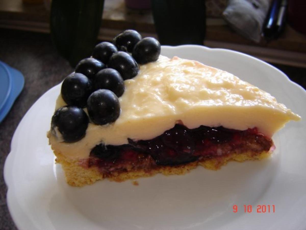 Kuchen & Torten : Weintrauben-Puddingtorte - Rezept - Bild Nr. 7