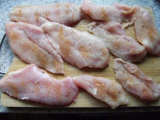 Hähnchen - Minutenschnitzel in Paprika- Pilzsoße Dieter´s Art - Rezept - Bild Nr. 4