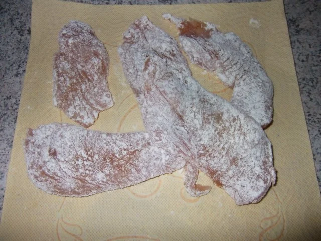 Hähnchen - Minutenschnitzel in Paprika- Pilzsoße Dieter´s Art - Rezept - Bild Nr. 5