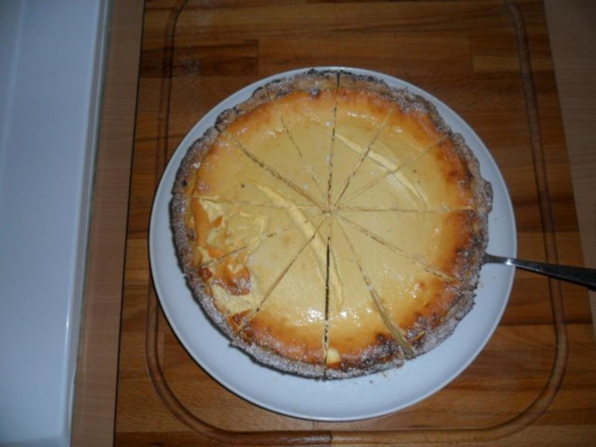 Bilder für Cheesecake mit Keksboden - Rezept